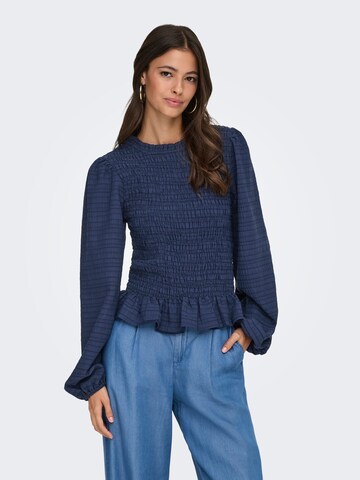 Camicia da donna 'JDYAmy' di JDY in blu: frontale