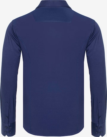 CIPO & BAXX Slim Fit Hemd in Blau