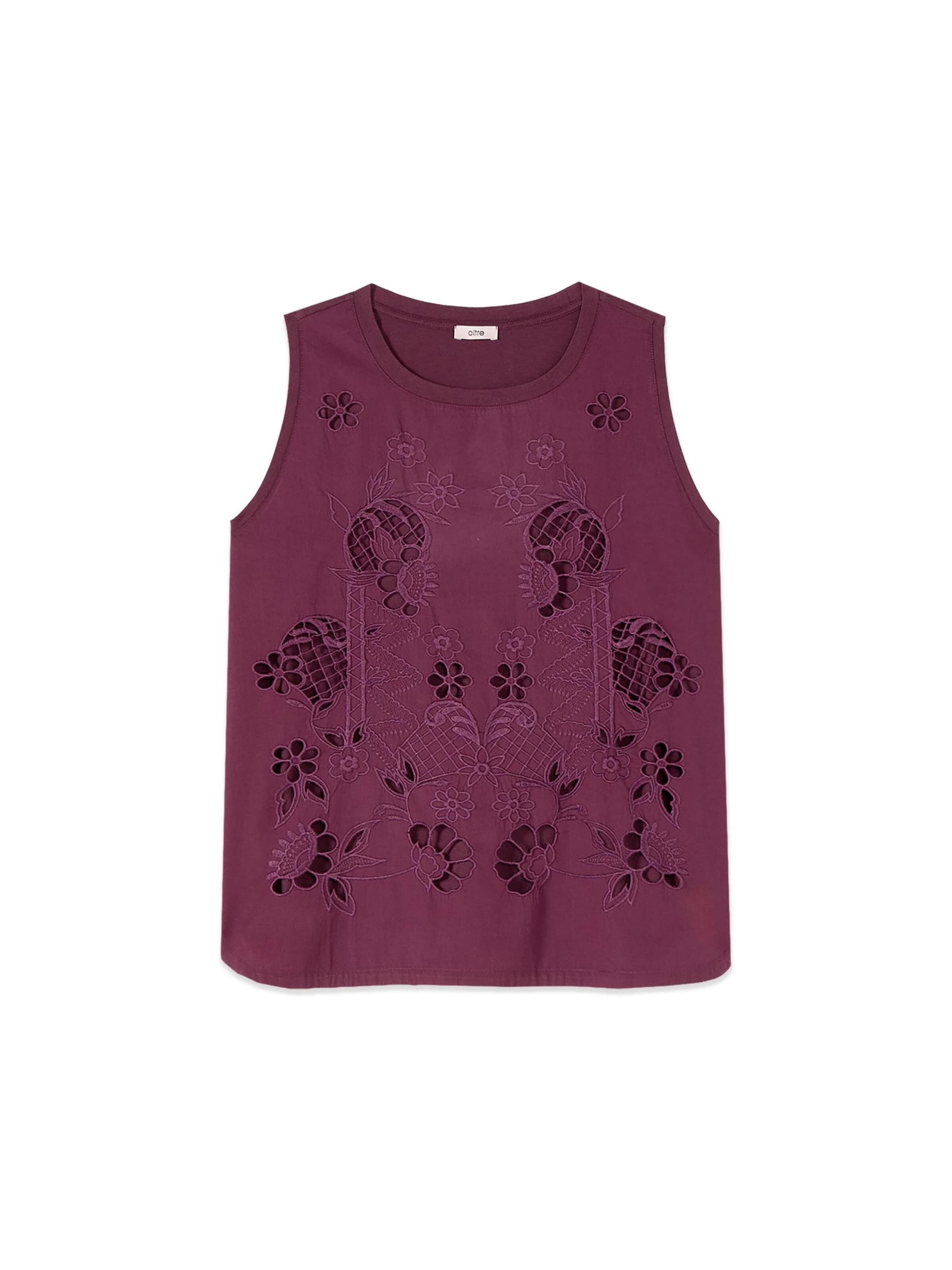 oltre - Top en lila: frente