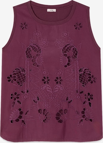 oltre - Top en lila: frente