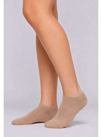 Calza velata di Betty Barclay in beige: frontale