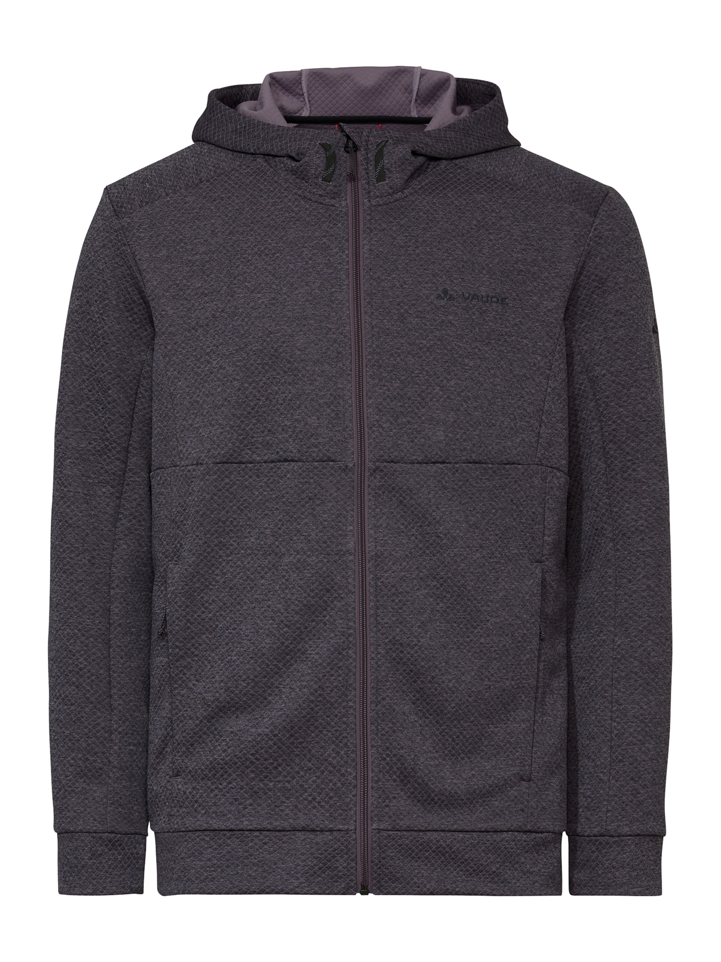 VAUDE Sports sweat jacket 'Neyland' in Purple: front