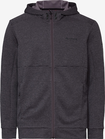 VAUDE Sports sweat jacket 'Neyland' in Purple: front