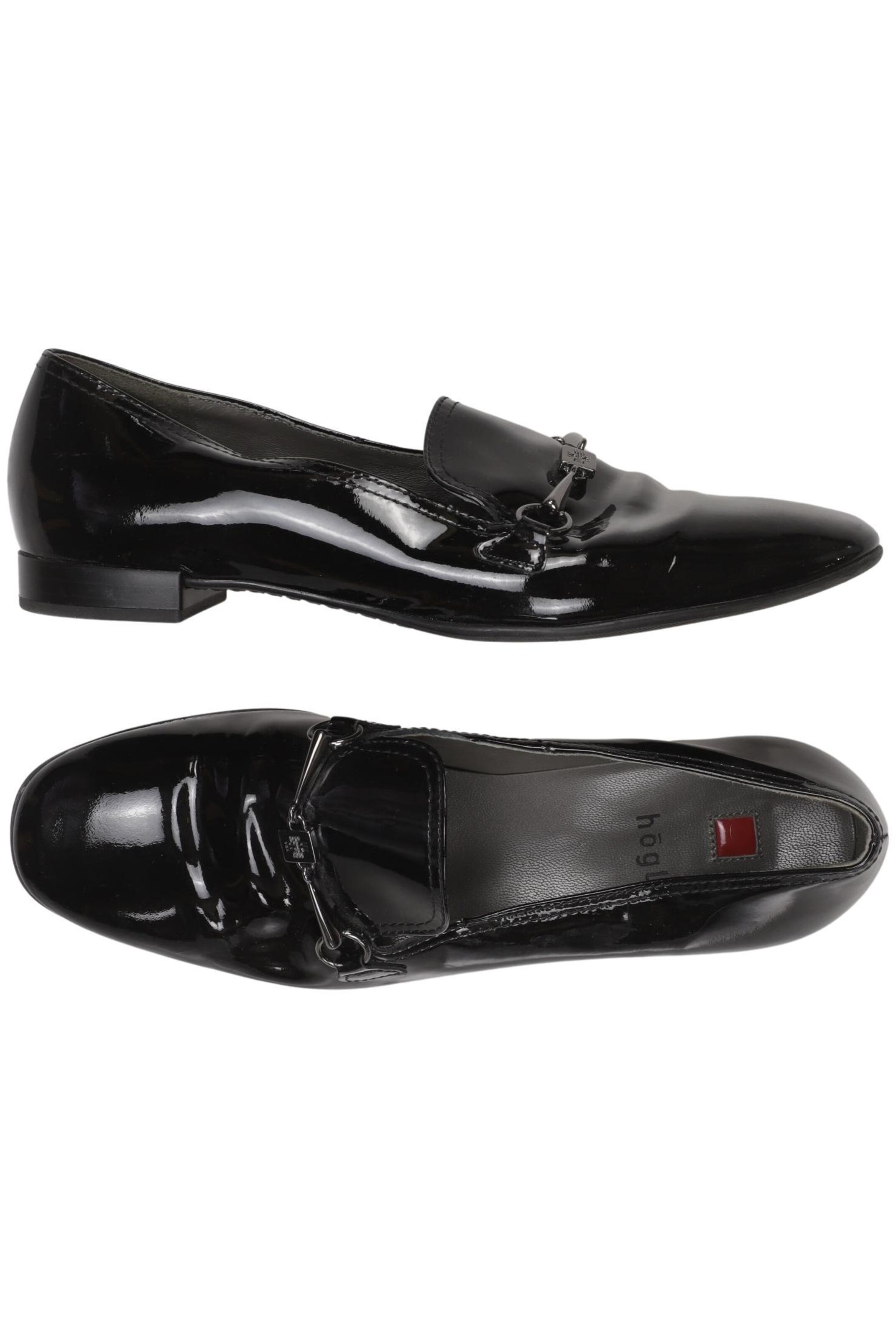 Högl Flats & Loafers in 36 in Black: front