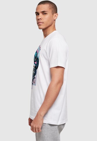 T-Shirt 'Harry Potter - Neon Basilisk' ABSOLUTE CULT en blanc