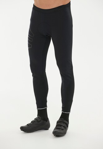 ENDURANCE Skinny Workout Pants 'Gorsk' in Black: front