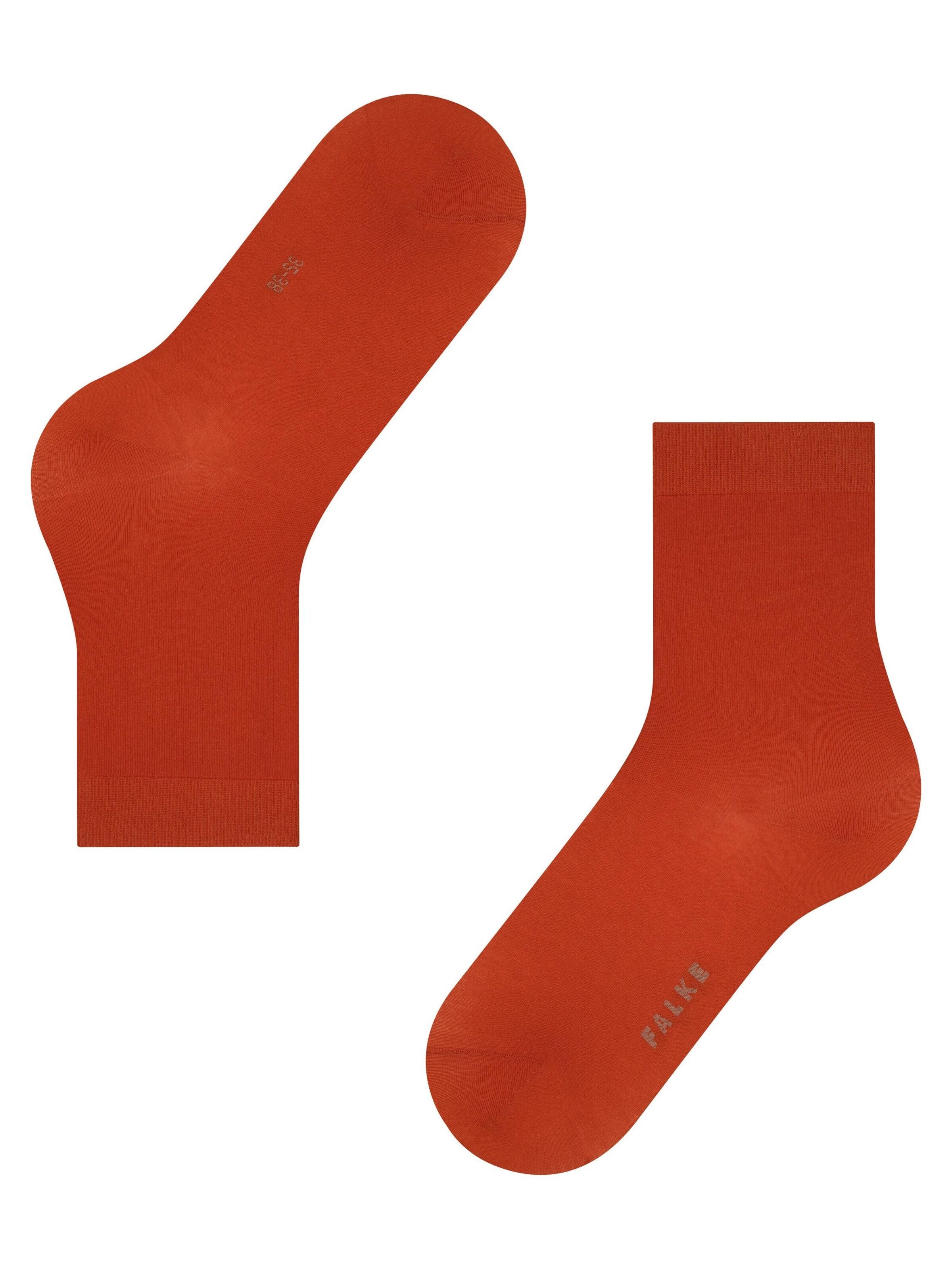 FALKE Socken 'Cotton Touch' in Orange