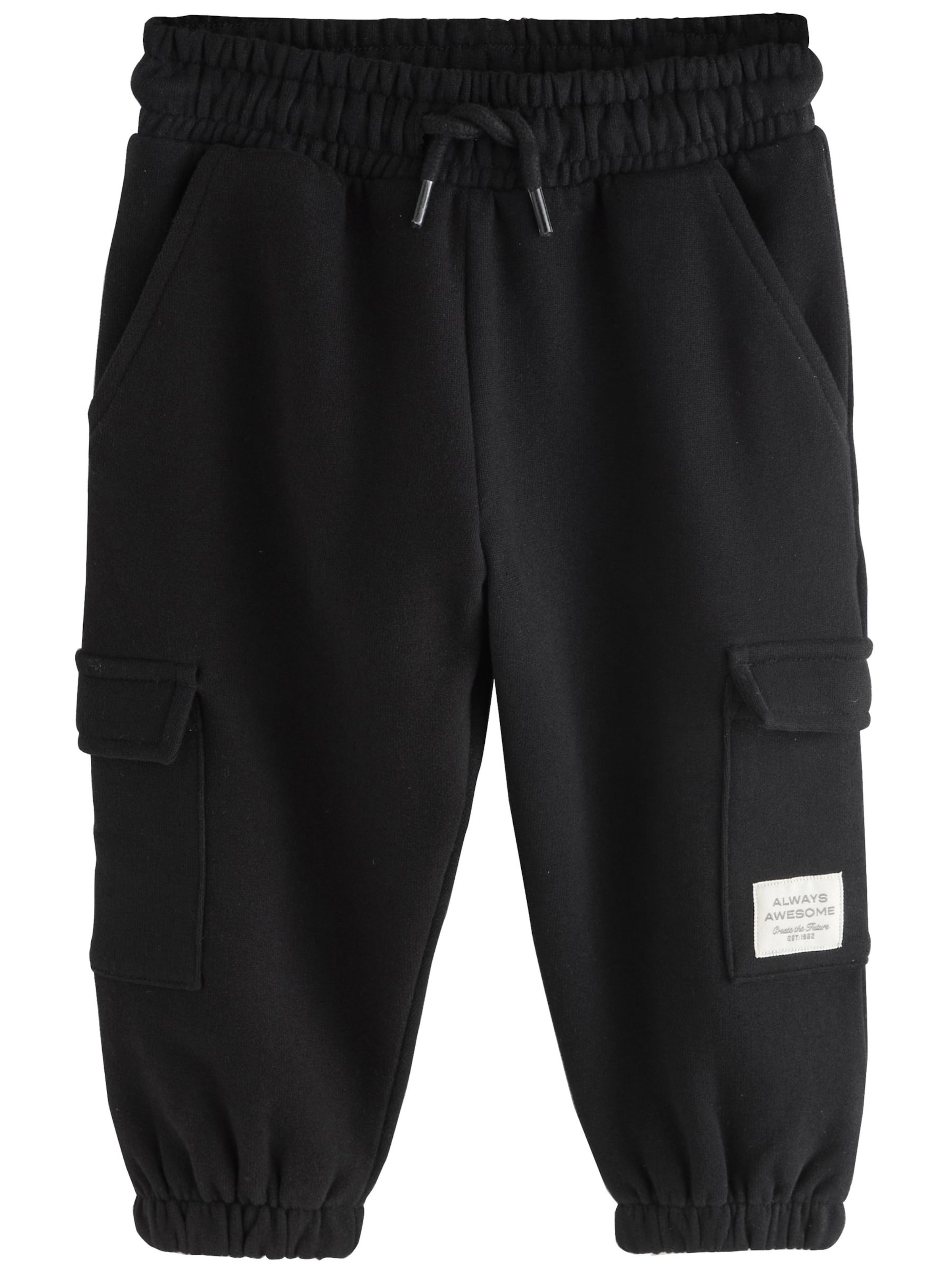 Next Tapered Παντελόνι σε μαύρο: μπροστά