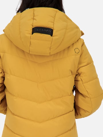 Alife and Kickin Winter Coat 'Nelly' in Yellow