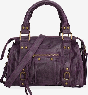 Sac bandoulière Gave Lux en violet : devant