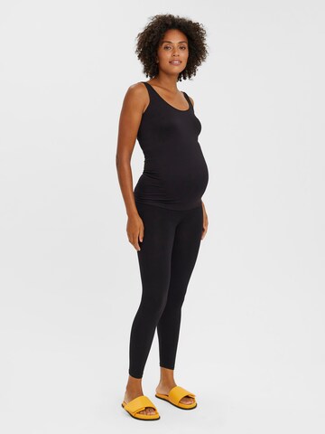 Skinny Leggings 'VMMISA' de la Vero Moda Maternity pe negru