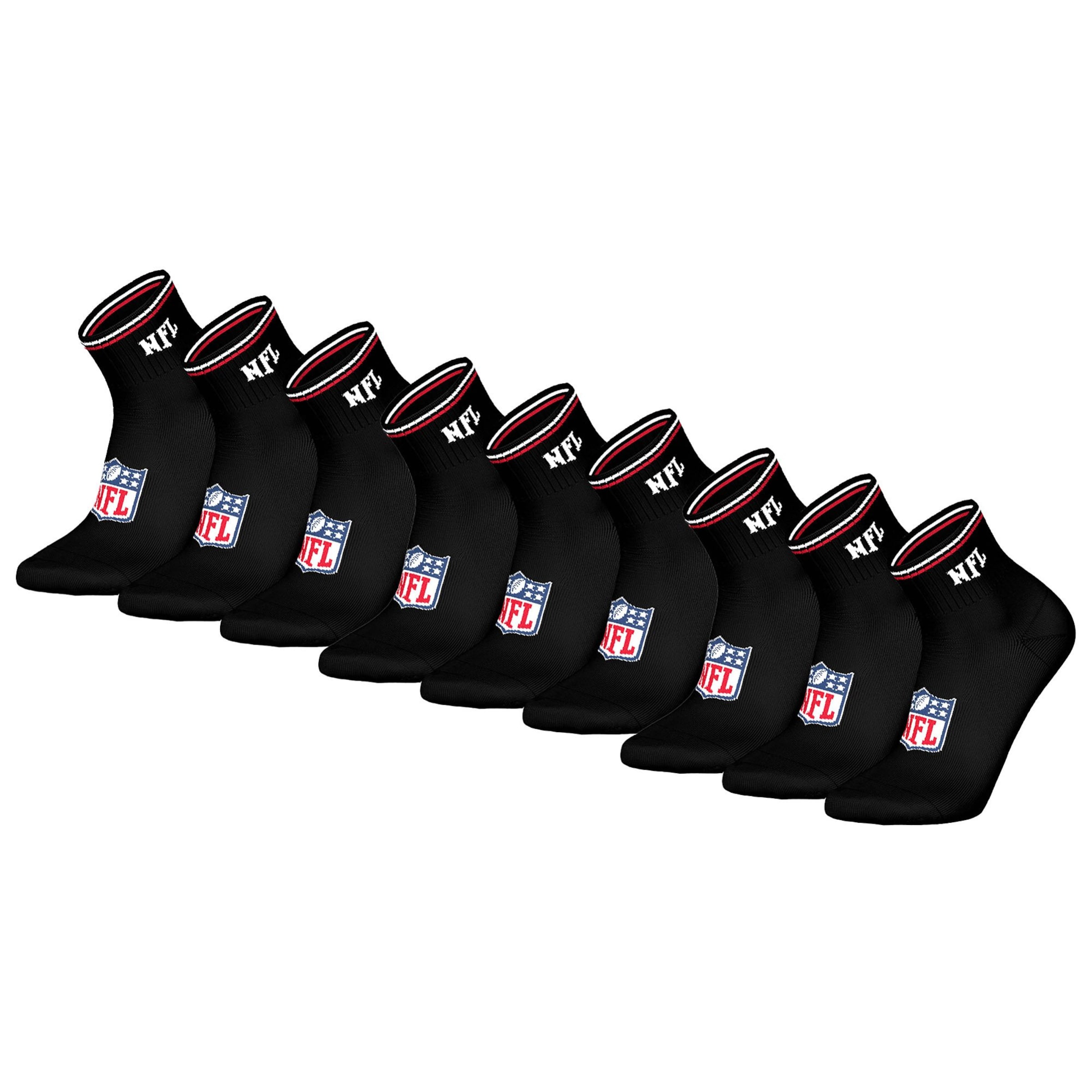 NFL Socken in Schwarz: Vorderseite