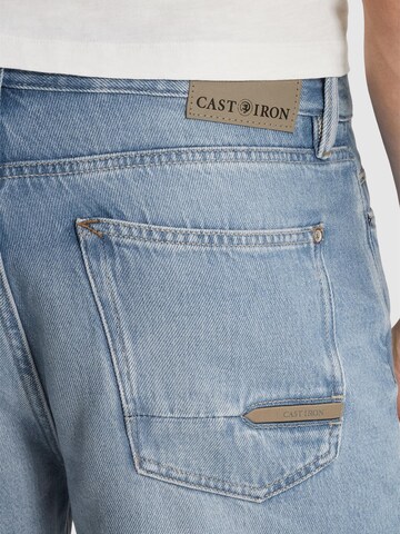 CAST IRON Regular Jeans 'Steeper relaxed fit shorts' in Blue