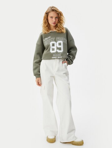 Koton Sweatshirt in Groen