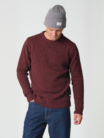 Klitmøller Collective Hat ' Rib ' in Grey: front