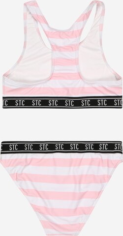 STACCATO Bralette Bikini in Pink