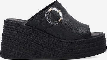 VENEZIA Mules 'Venezia' in Black: front