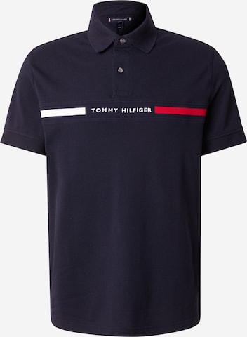 T-Shirt TOMMY HILFIGER en bleu : devant