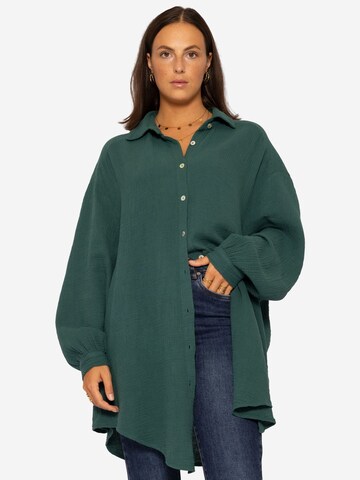 SASSYCLASSY Блузка в Зеленый: спереди