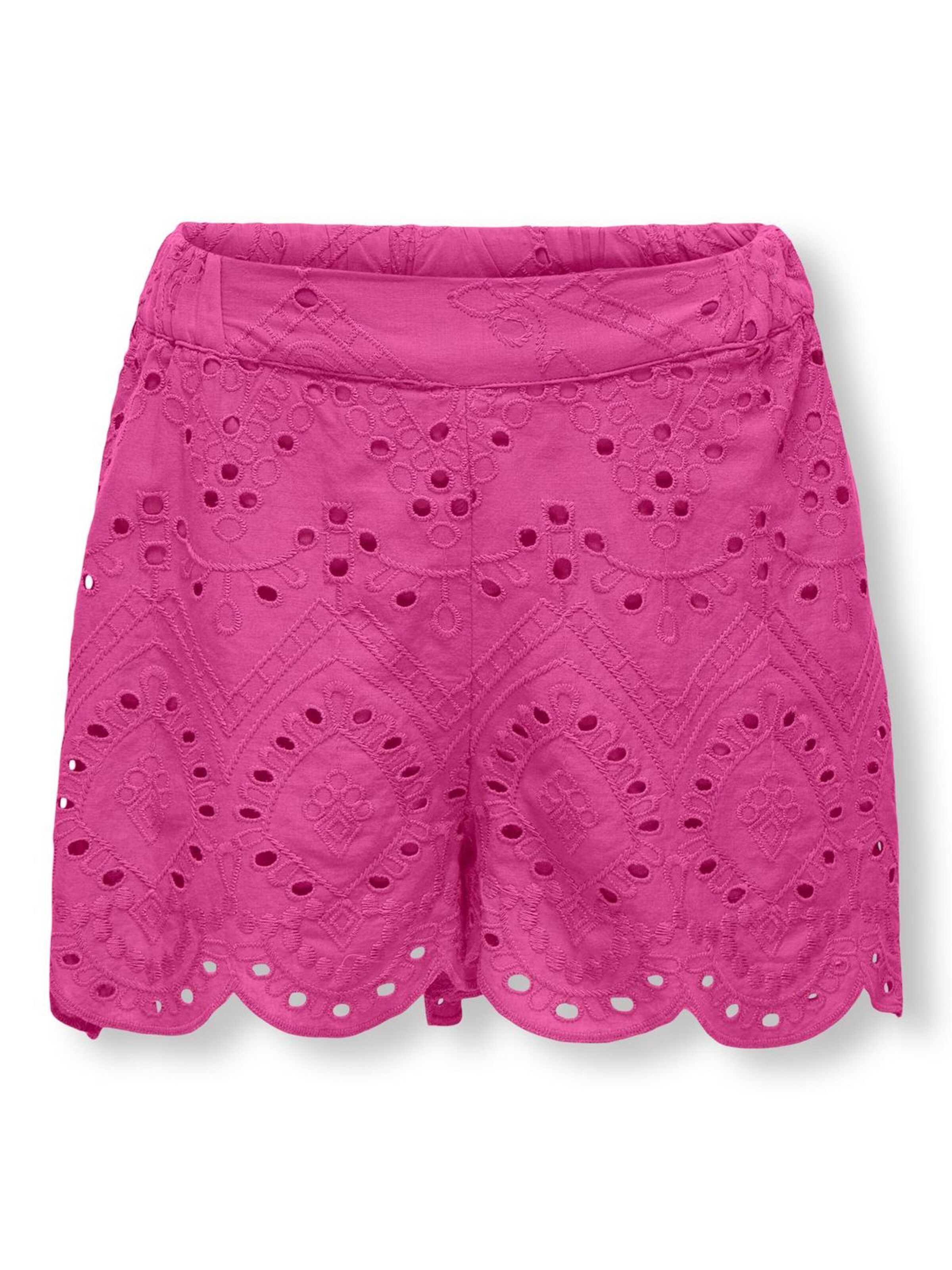 ONLY GIRLS Regular Broek in Roze: voorkant