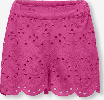 Regular Pantalon KIDS ONLY en rose : devant
