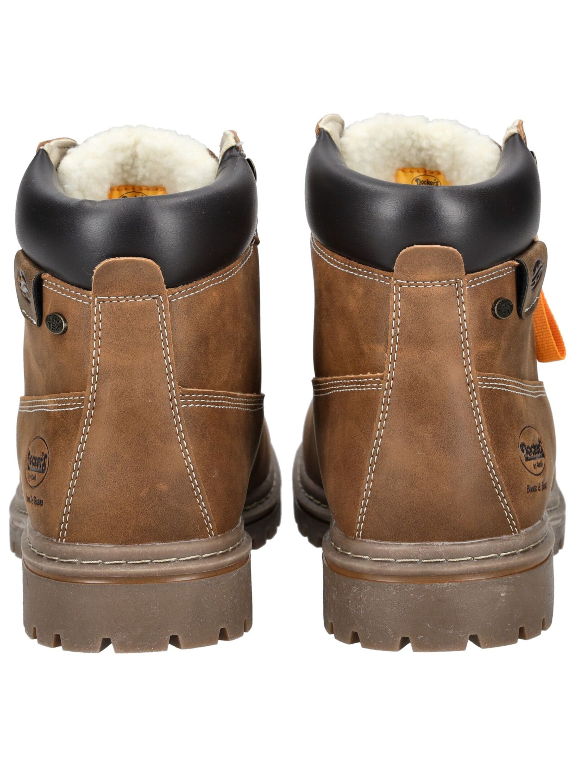 Bottines à lacets Dockers by Gerli en marron