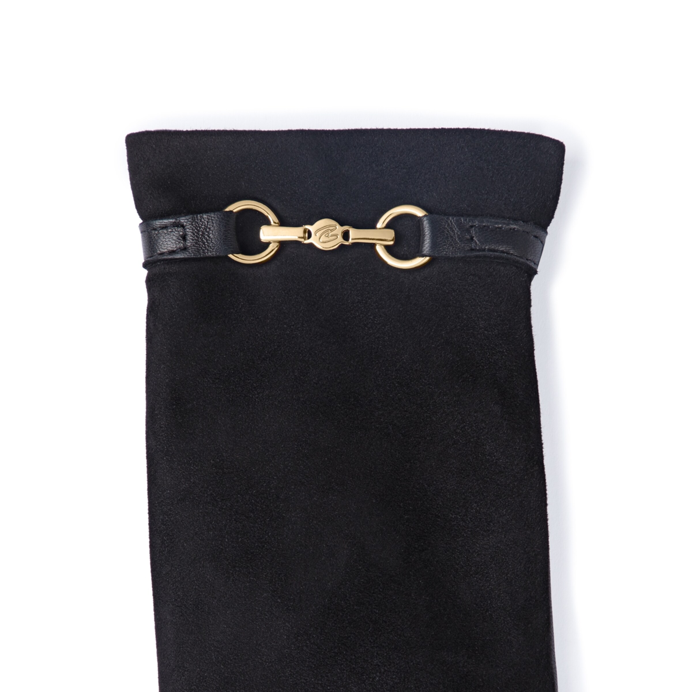 Isabel Bernard Full finger gloves in Black