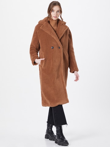 OVS Between-seasons coat in Brown: front