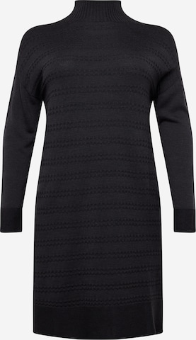 Persona by Marina Rinaldi Knitted dress 'GIADA' in Grey: front