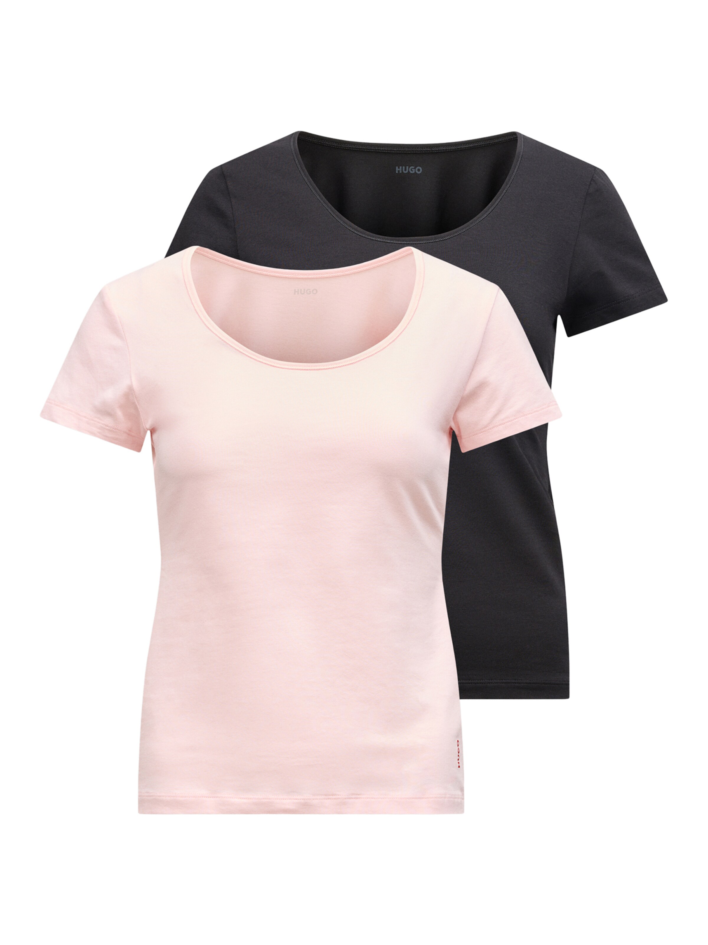 HUGO T-shirt i rosa: framsida