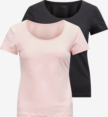 HUGO T-shirt i rosa: framsida