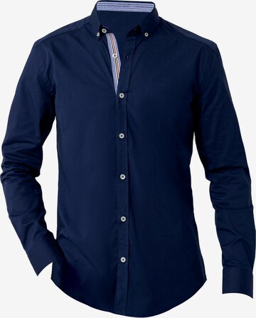 Camicia di Felix Hardy in blu: frontale