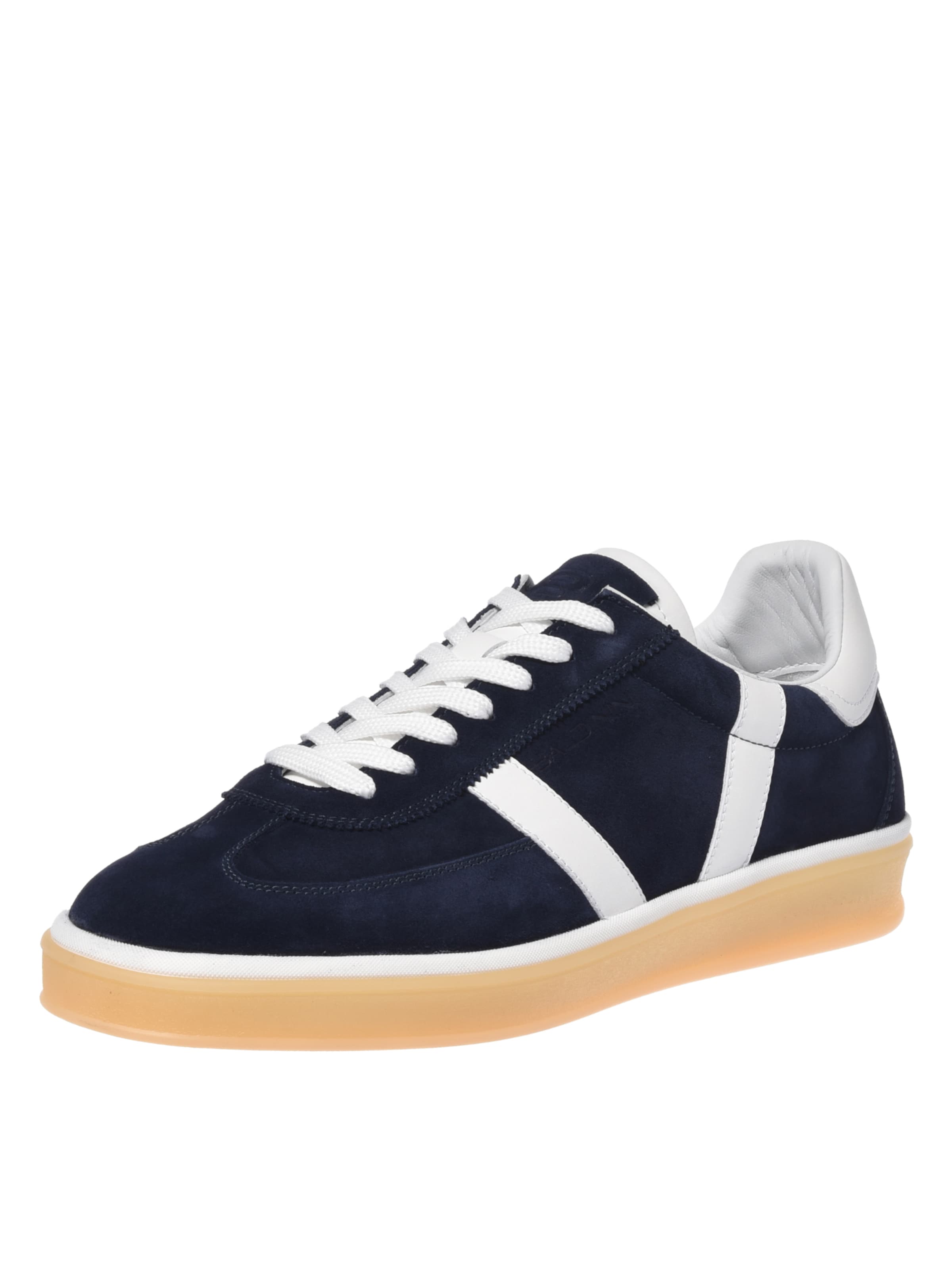 Baskets basses BALDININI en bleu : devant