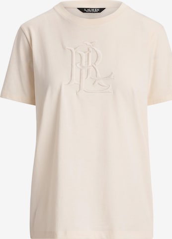 Lauren Ralph Lauren Футболка в Бежевый: спереди