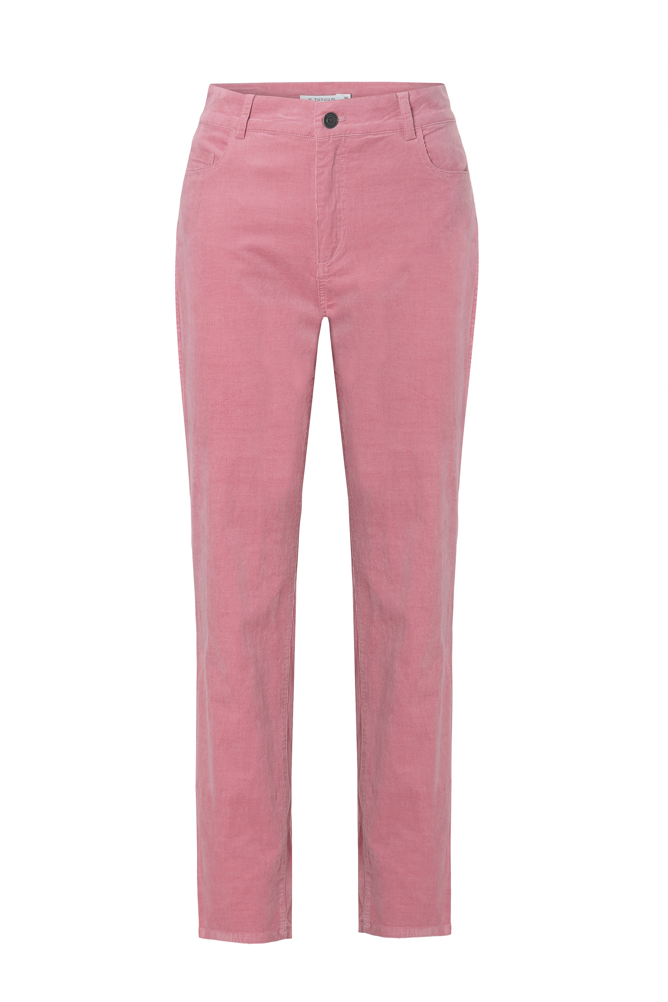 Regular Pantalon 'Zoria' TATUUM en rose : devant