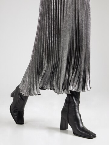 UNITED COLORS OF BENETTON Skirt in Silver