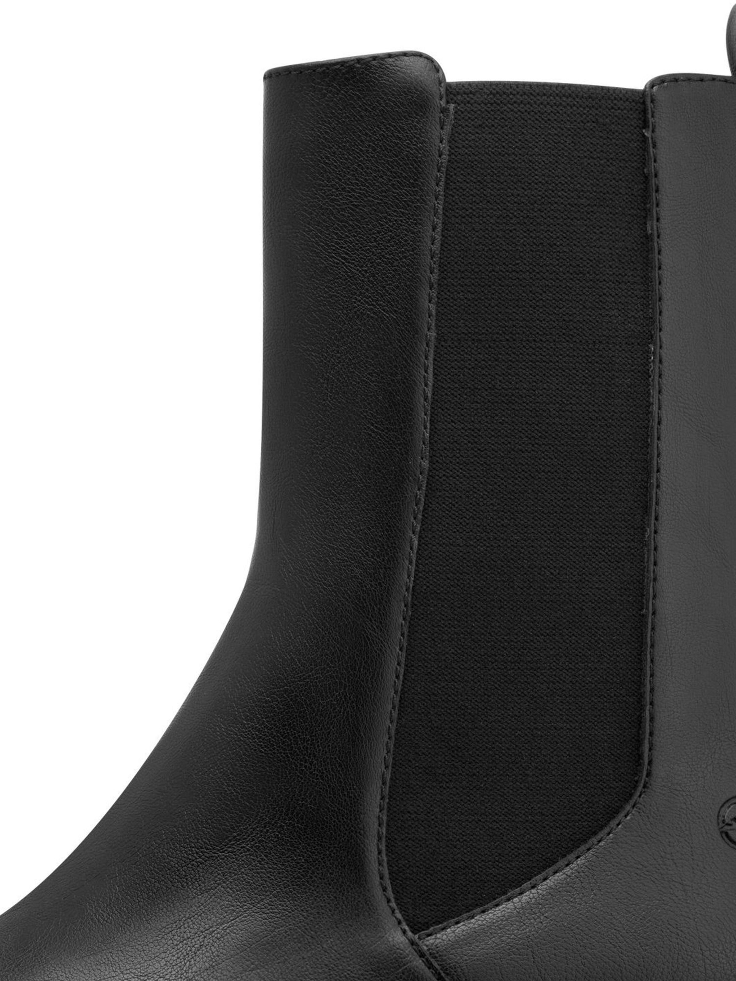 Tamaris Chelsea boots in Zwart