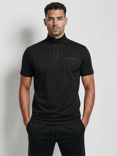 SUPERREBEL® GEAR Performance Shirt 'DANIEL' in Black, Item view