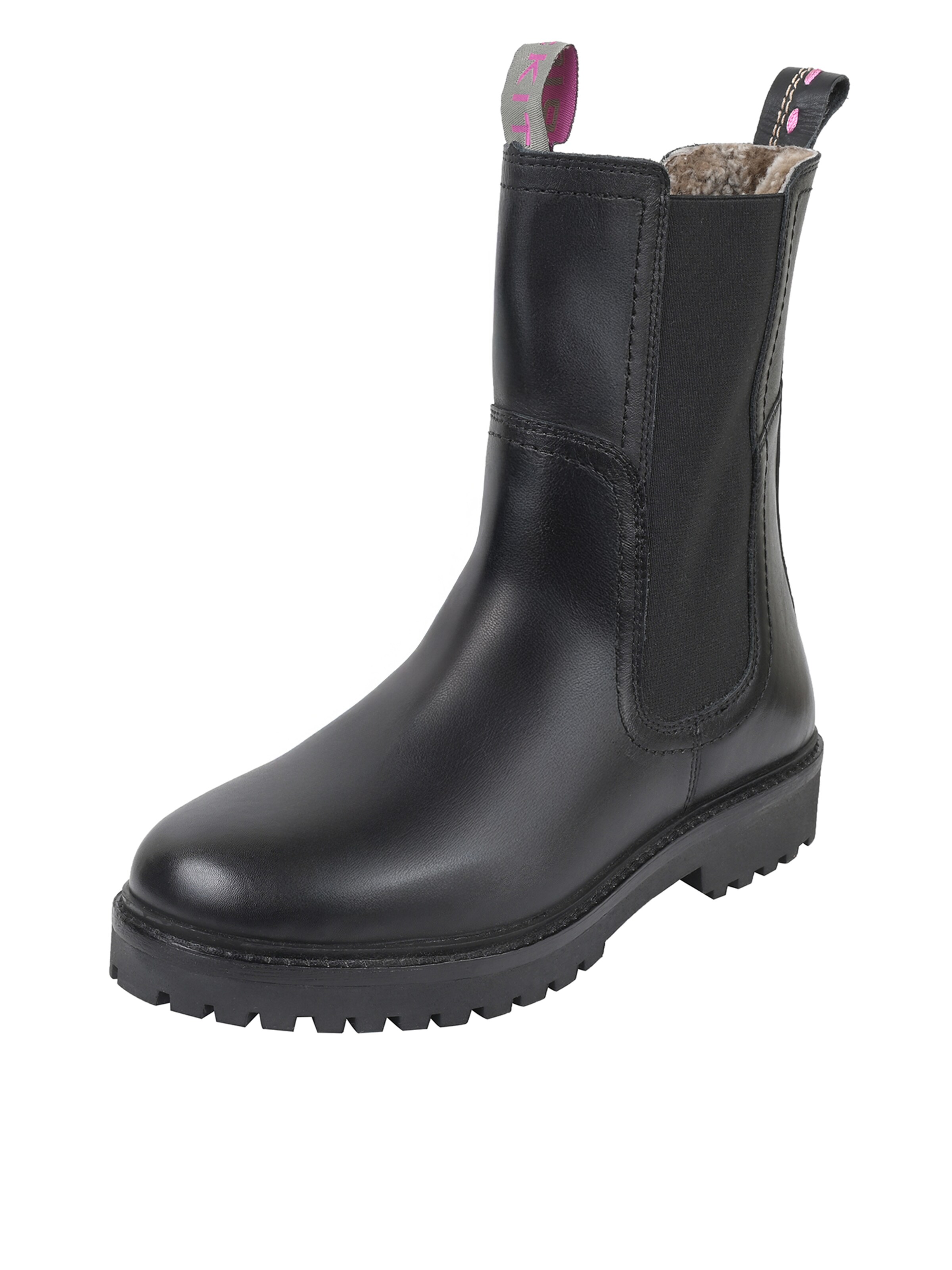 Crickit Chelsea boots ' SALTO ' in Black: front