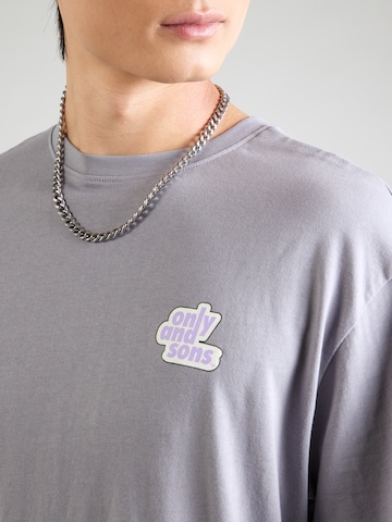 Only & Sons Μπλουζάκι 'ONSARCH' σε γκρι
