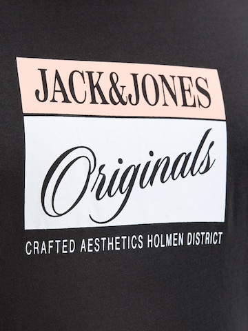 Jack & Jones Plus - Camiseta 'JORHyeres' en negro