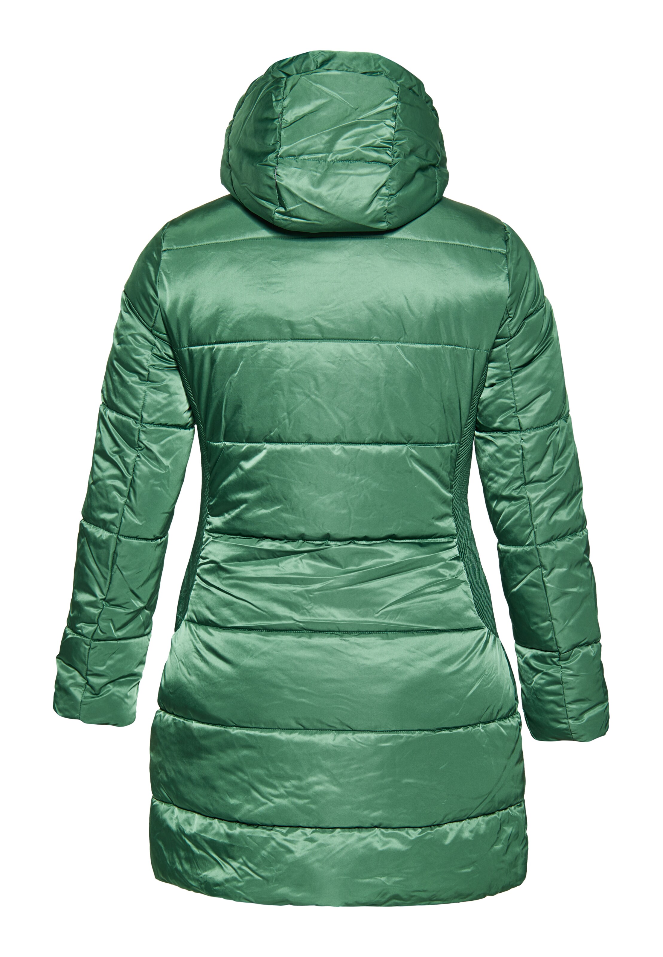 faina Pitkä talvitakki värissä vihreä