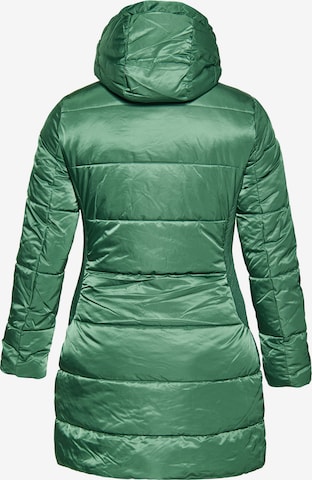faina Χειμερινό παλτό σε πράσινο
