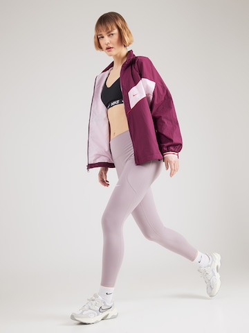 NIKE Skinny Sports trousers 'ONE' in Purple