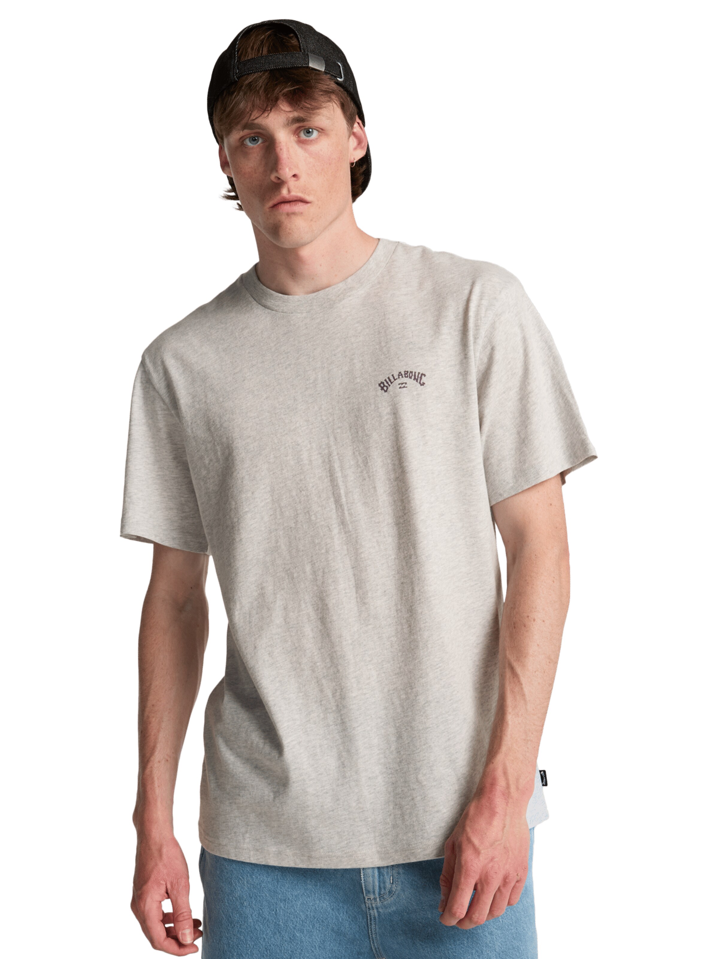 BILLABONG Shirt 'Arch Wave' in Grey: front