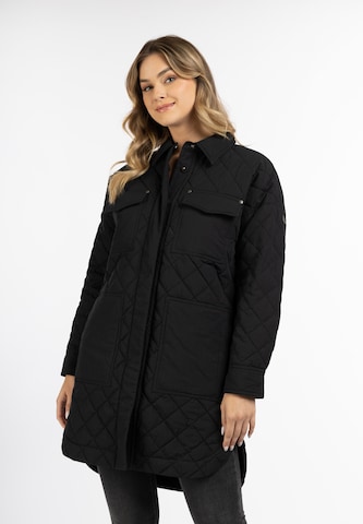 DreiMaster Vintage Between-Season Jacket in Black: front