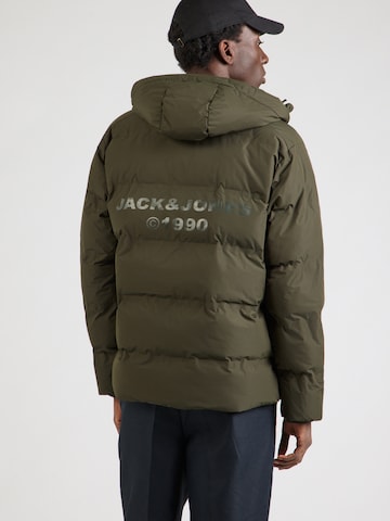 JACK & JONES Winter jacket 'JCOBOSTON' in Green