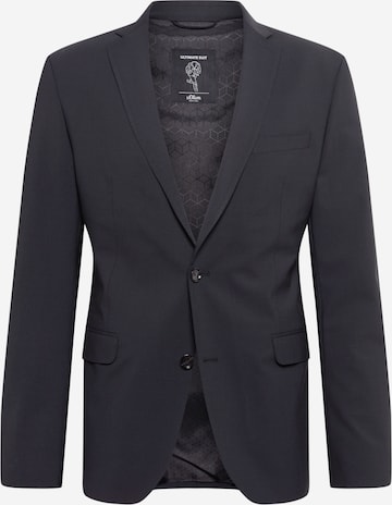s.Oliver BLACK LABEL Sakko in Blau: Vorderseite
