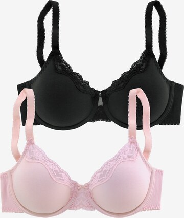 Invisible Soutien-gorge PETITE FLEUR en rose : devant