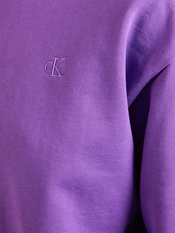 Calvin Klein Jeans Свитшот в Лиловый